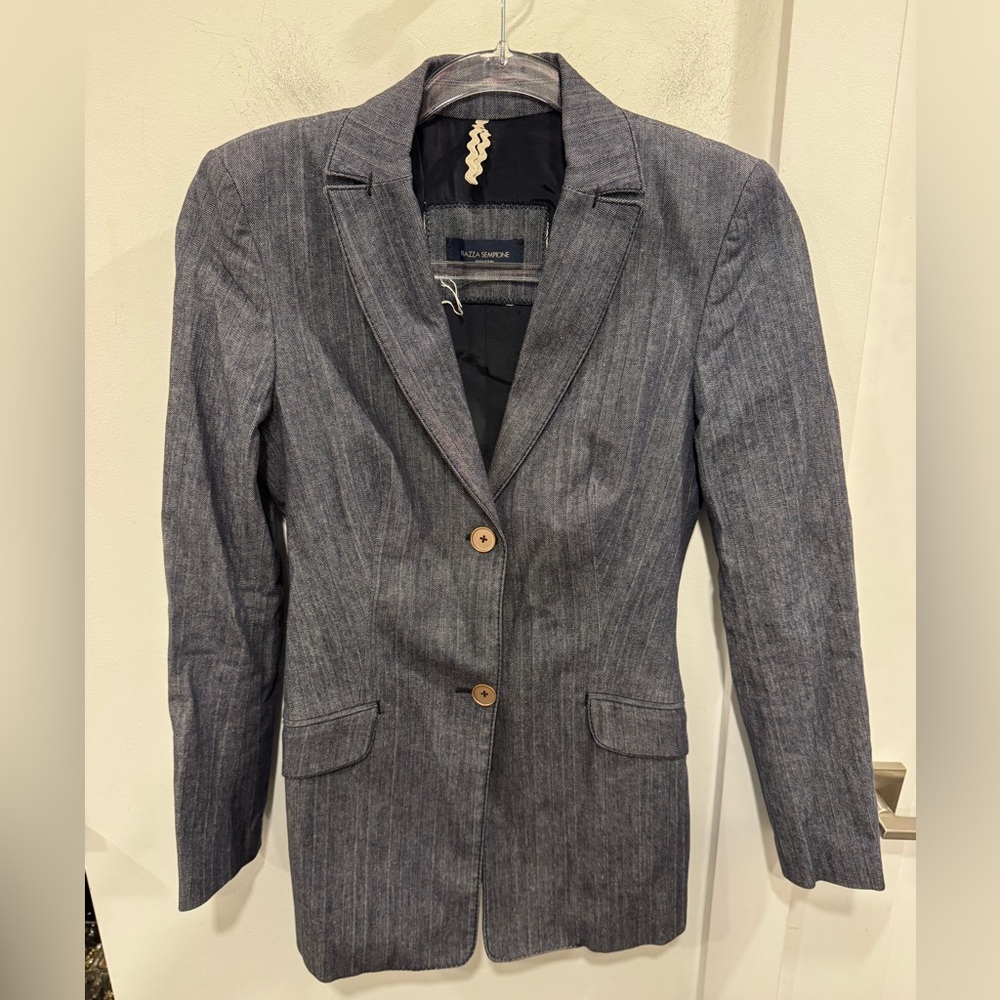 Piazza Sempione Blue Women's Blazer